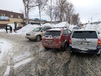 Очевидцев столкновения Toyota Corolla Fielder и Mitsubishi Colt Plus ищут в Южно-Сахалинске, Фото: 6