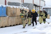 Пожарно-тактические учения в Долинске, Фото: 6