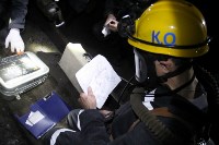 Сахалинские горноспасатели провели учения на 110-метровой глубине, Фото: 8