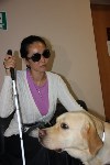 В южно-сахалинской поликлинике впервые появился пациент с собакой-поводырем, Фото: 3