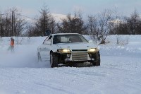 Сахалинские автомобилисты выбрали лучших в ледовом дрифте, Фото: 40