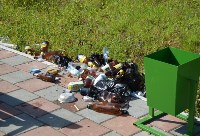 Вандалы разрушают детские площадки и скверы в Холмске, Фото: 4