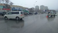 На улице Пуркаева в Южно-сахалинске столкнулись две иномарки, Фото: 4