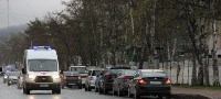 В Южно-Сахалинске проверили, как водители пропускают скорую помощь, Фото: 1