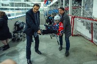 Первую тренировку по слэдж-хоккею провели для сахалинских детей с ограниченными возможностями , Фото: 9