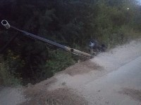 Квадроцикл вылетел в кювет в Охе, Фото: 4