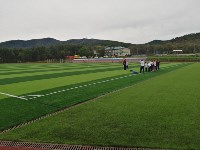 Стадион в Томари введут в эксплуатацию в декабре , Фото: 2