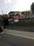 Три автомобиля столкнулись на перекрестке в Южно-Сахалинске, Фото: 8