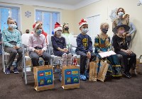 Дед Мороз из Великого Устюга поздравил южно-сахалинских детей, Фото: 3