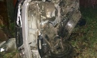 Toyota Vista опрокинулась, скрываясь от преследования и попав в ДТП в Новоалександровске, Фото: 4