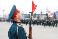 Военный парад в День Победы в Южно-Сахалинске, Фото: 19