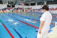 Чемпионат и первенство ДФО по плаванию стартовали в Южно-Сахалинске, Фото: 12