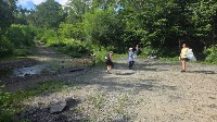 Очистили берег Еланьки: Фото 1 Очистили берег Еланьки, Фото: 1