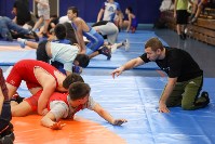 Серебряный призер чемпионатов мира и Европы по греко-римской борьбе провел мастер-класс на Сахалине, Фото: 8