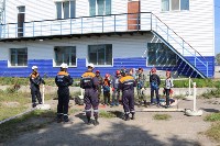 Сахалинские школьники спасали «попавших» в ДТП людей, Фото: 13