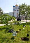Сквер памяти защитников правопорядка открыли в Южно-Сахалинске, Фото: 10