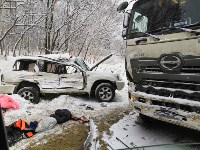 Два человека пострадали в ДТП на Охотской трассе, Фото: 2