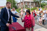 Восемь семей из Березняков получили ключи от новых квартир, Фото: 4