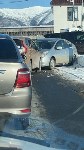 Три автомобиля столкнулись в Южно-Сахалинске, Фото: 3