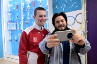 Звёзды лыжных гонок провели автограф-сессию для сахалинцев, Фото: 4