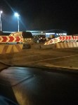 Toyota Aristo снесла бетонное ограждение в аэропорту Южно-Сахалинска, Фото: 3