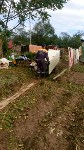 Сахалинские спасатели расчищают ЛЭП, поврежденные во время циклона, в Приморье, Фото: 2