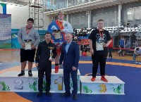 Сахалинские борцы завоевали семь медалей первенства ДФО, Фото: 4