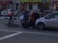 Велосипедистку сбил автомобиль на пешеходном переходе в Южно-Сахалинске, Фото: 8