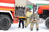 Пожарно-тактические учения в Долинске, Фото: 10