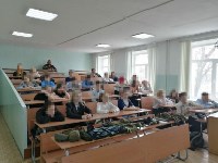 Лекции ПСО Фетис в школе и реабилитационном центре, Фото: 1