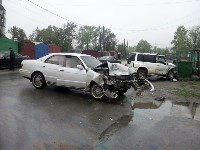 Двое детей и мужчина пострадали при ДТП в Южно-Сахалинске, Фото: 8