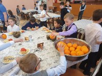 Качество питания учеников школы №2 проверили в Долинске, Фото: 3