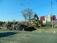 Дорожные работы в Южно-Сахалинске, Фото: 27