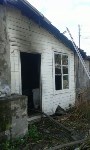 Барак загорелся в Южно-Сахалинске, Фото: 7