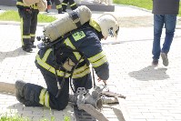 Условный пожар "потушили" в детском лагере в Анивском районе, Фото: 15
