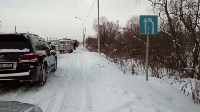 Бензовоз перевернулся в Южно-Сахалинске, Фото: 7