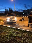 Мотоциклист и пешеход-подросток пострадали при ДТП в Южно-Сахалинске, Фото: 8