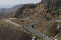 Первый этап реконструкции дороги на Холмском перевале завершен , Фото: 4