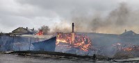 Два дома горят в Озерском, Фото: 5