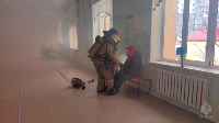 Учения МЧС в кадетской школе Южно-Сахалинске, Фото: 2