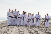 Тренировку на анивском пляже провели сахалинские каратисты, Фото: 1